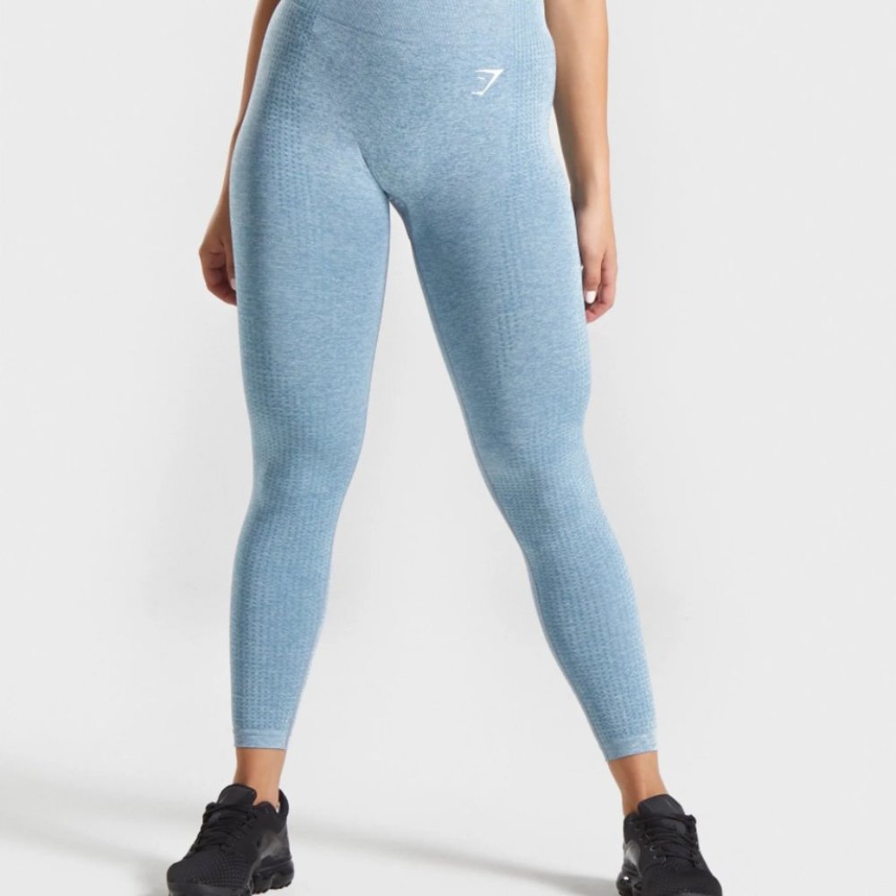 Gymshark Vital Seamless Legging Teal Marl